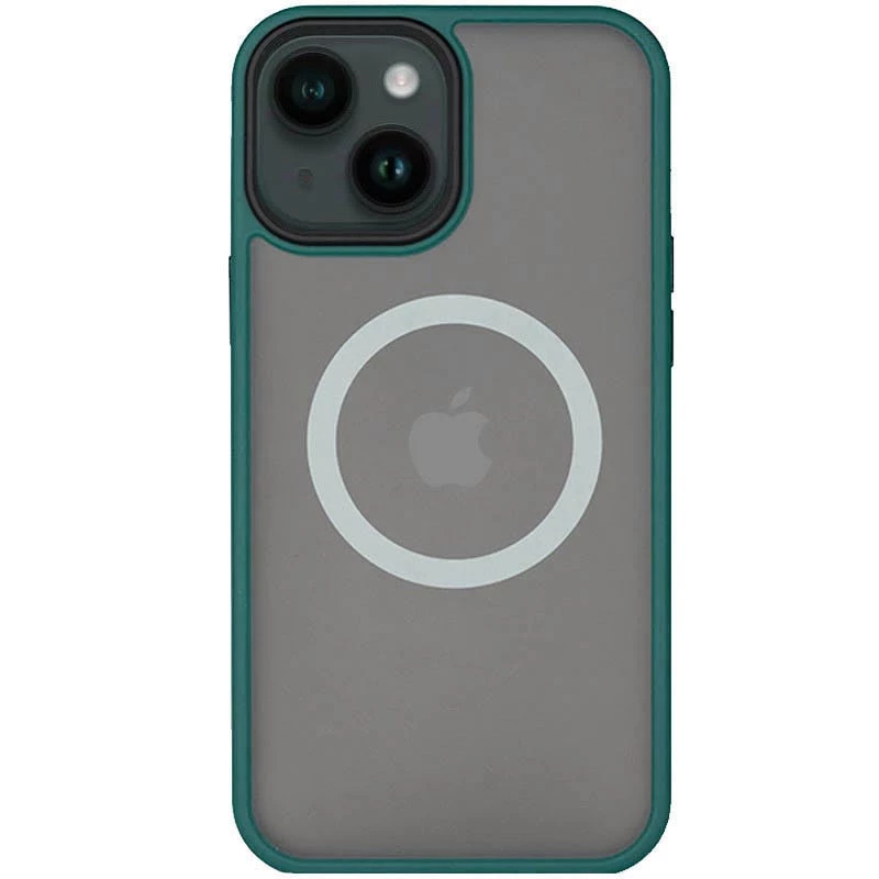 TPU+PC з металевими кнопками та MagSafe на Apple iPhone 13 (6.1") (Зелений)
TPU+PC з металевими кнопками та MagSafe на Apple iPhone 13 (6.1") (Зелений)