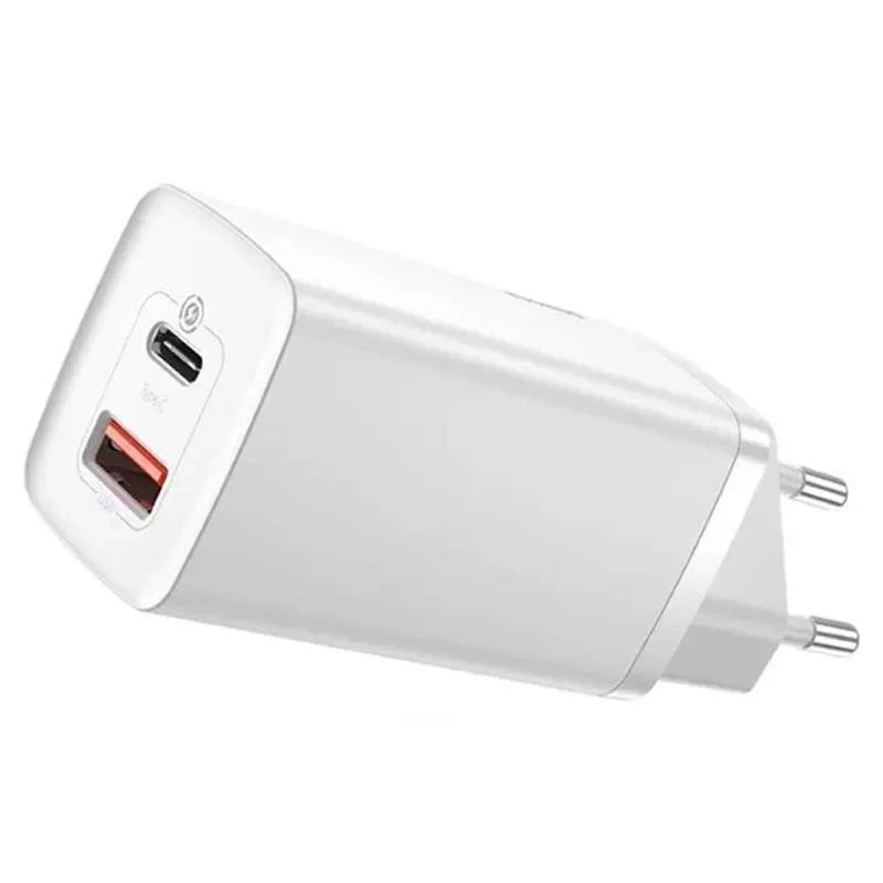 МЗП Baseus GaN2 Lite QC (Type-C/USB 65W) with Type-C Cable (CCGAN2L-B01) (Білий)
МЗП Baseus GaN2 Lite QC (Type-C/USB 65W) with Type-C Cable (CCGAN2L-B01) (Білий)