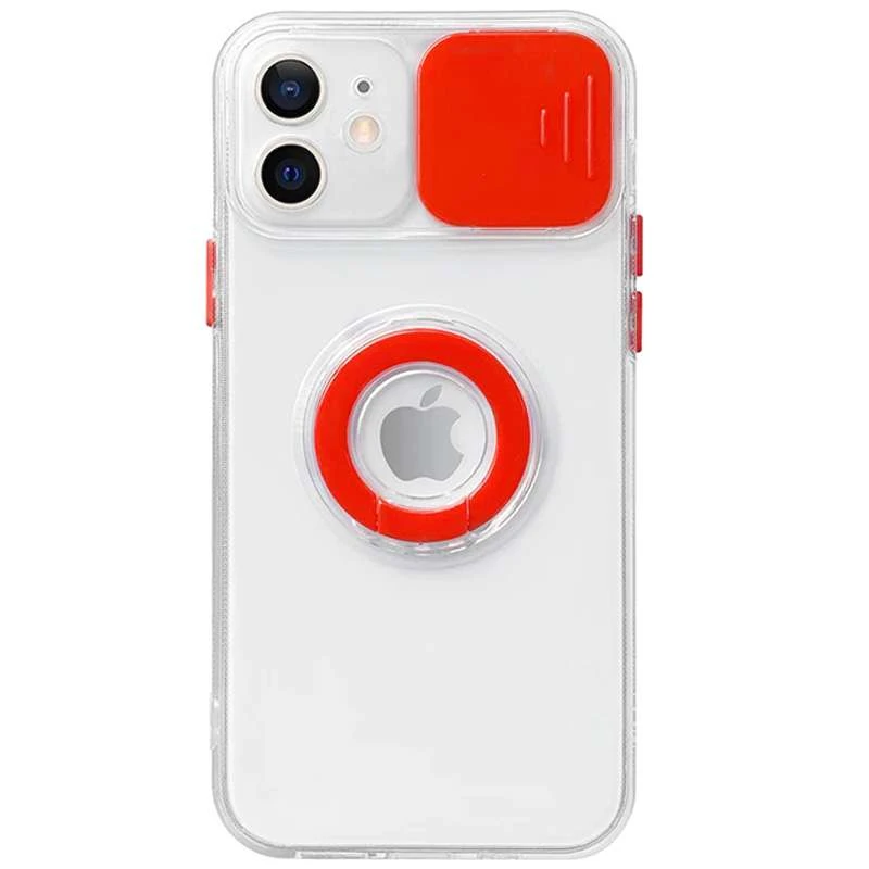Силиконовый чехол ColorRing со шторкой для камеры для Apple iPhone 12 (6.1") (Красный), Червоний
Силиконовый чехол ColorRing со шторкой для камеры для Apple iPhone 12 (6.1") (Красный), Червоний