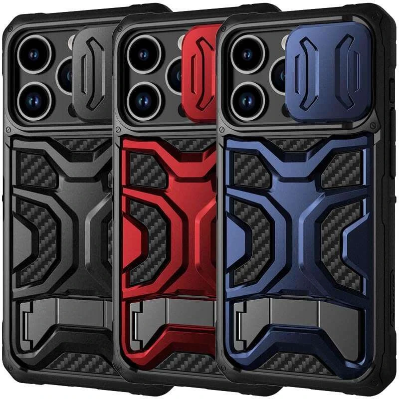 TPU+PC чохол Nillkin CamShield Adventurer Pro Magnetic на Apple iPhone 14 Pro (6.1")
TPU+PC чохол Nillkin CamShield Adventurer Pro Magnetic на Apple iPhone 14 Pro (6.1")