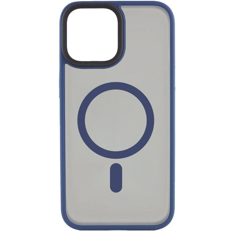 TPU+PC с металлическими кнопками и MagSafe для Apple iPhone 15 (6.1") (Синий), Синій
TPU+PC с металлическими кнопками и MagSafe для Apple iPhone 15 (6.1") (Синий), Синій