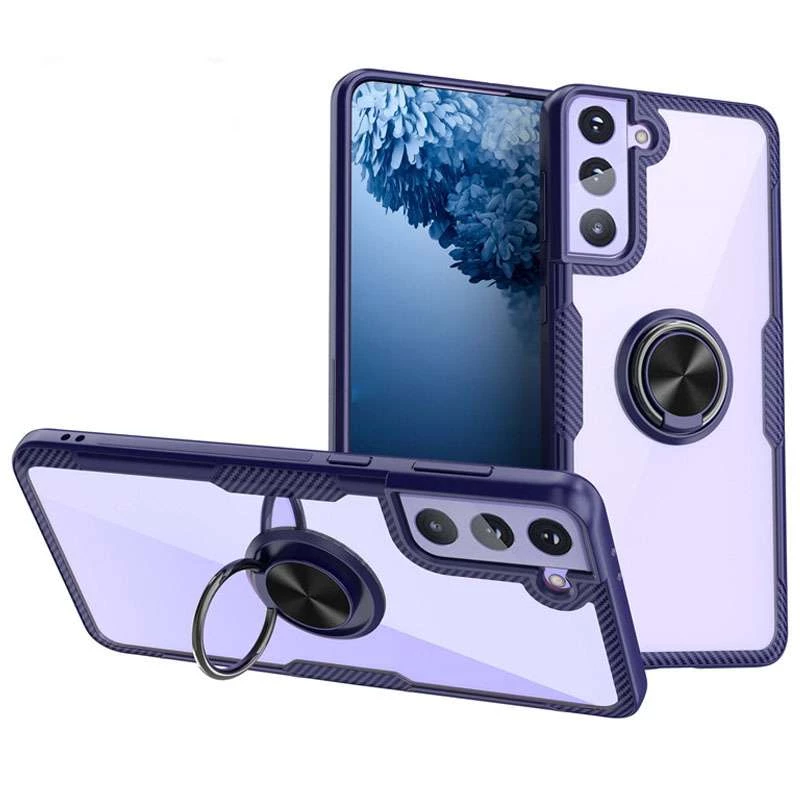 Чохол Deen CrystalRing з магнітним кільцем на Samsung Galaxy S21+ (Безбарвний / Синій)
Чохол Deen CrystalRing з магнітним кільцем на Samsung Galaxy S21+ (Безбарвний / Синій)