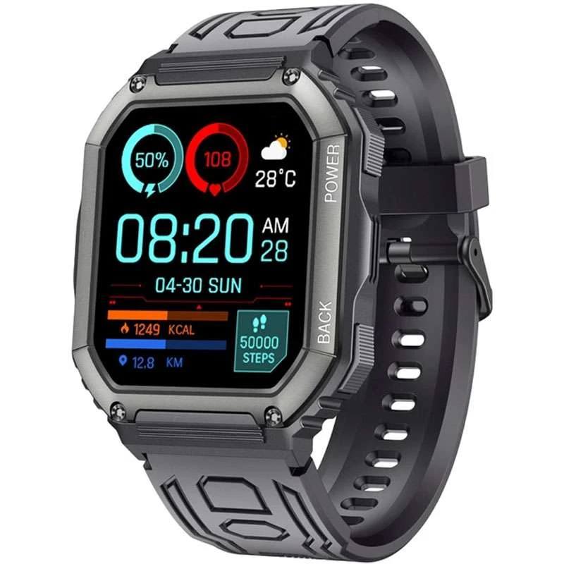 Смарт-годинник Gelius Pro GP-SW007 (Tactical Navy) Bluetooth call (IP68) (Black)
Смарт-годинник Gelius Pro GP-SW007 (Tactical Navy) Bluetooth call (IP68) (Black)