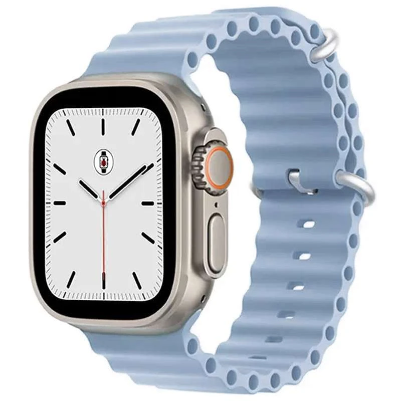 Ремінець Ocean Band для Apple watch 42mm/44mm/45mm/49mm (Блакитний / Lilac Blue)
Ремінець Ocean Band для Apple watch 42mm/44mm/45mm/49mm (Блакитний / Lilac Blue)