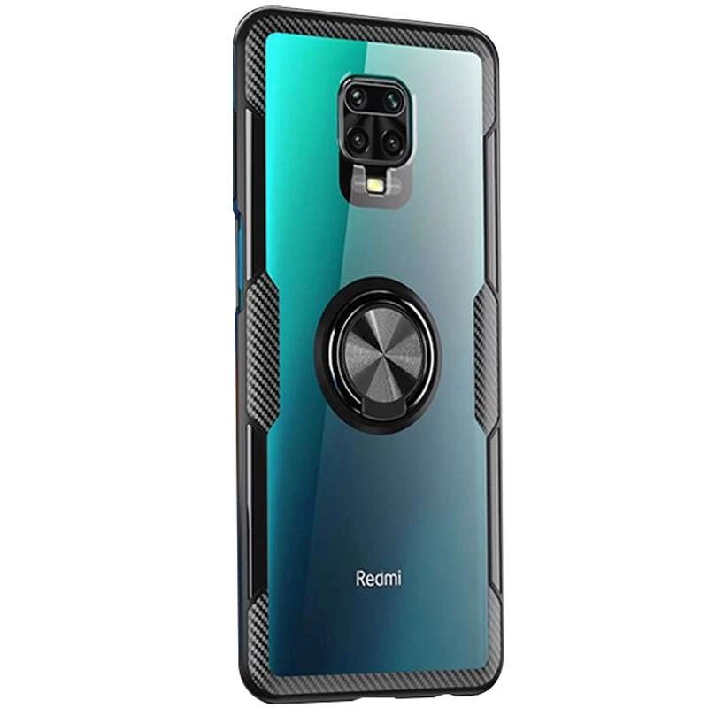 Чохол Deen CrystalRing з магнітним кільцем на Xiaomi Redmi Note 9s / Note 9 Pro / Note 9 Pro Max (Безбарвний / Чорний)
Чохол Deen CrystalRing з магнітним кільцем на Xiaomi Redmi Note 9s / Note 9 Pro / Note 9 Pro Max (Безбарвний / Чорний)