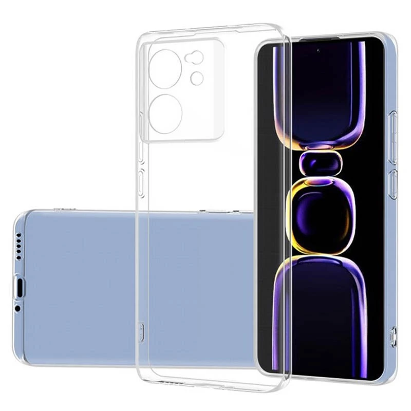 Ультратонкий силіконовий чохол 1,5 мм з захистом камери на Xiaomi 13T (Безбарвний (прозорий))
Ультратонкий силіконовий чохол 1,5 мм з захистом камери на Xiaomi 13T (Безбарвний (прозорий))