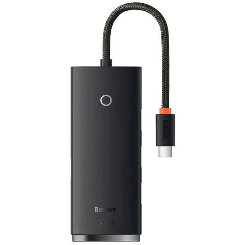 Переходник HUB Baseus Lite Series 4in1 (Type-C to 4xUSB 3.0) 1m (WKQX03) (Black)
Переходник HUB Baseus Lite Series 4in1 (Type-C to 4xUSB 3.0) 1m (WKQX03) (Black)