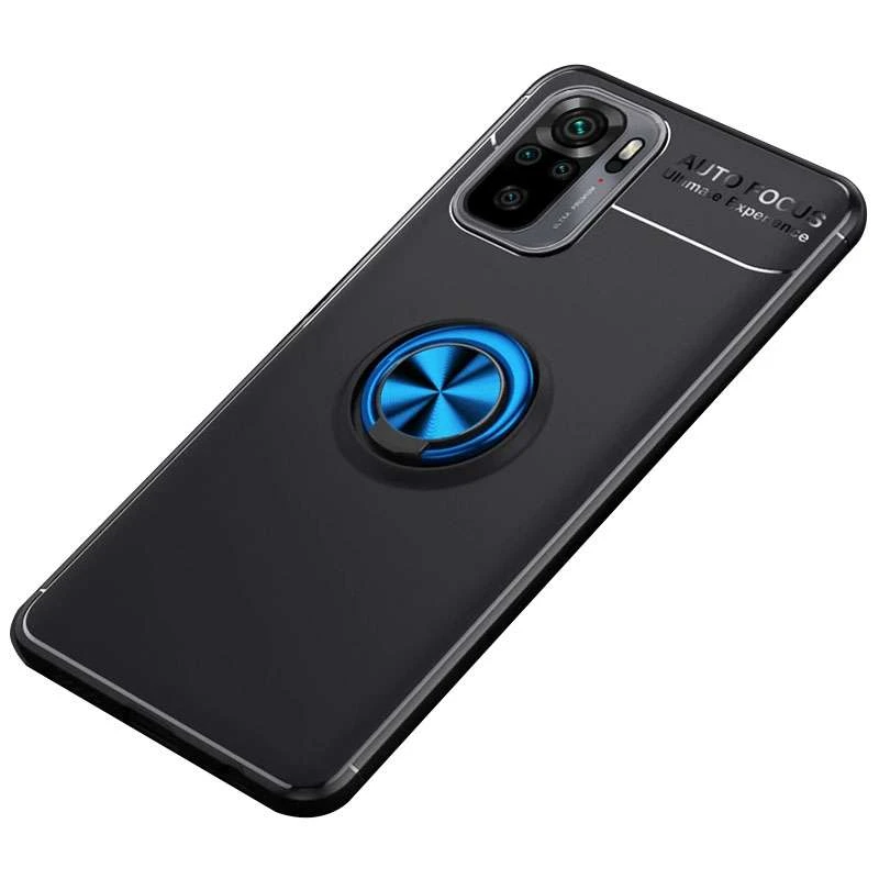 Чохол Deen ColorRing з кільцем на Xiaomi Redmi Note 10 / Note 10s (Чорний / Синій)
Чохол Deen ColorRing з кільцем на Xiaomi Redmi Note 10 / Note 10s (Чорний / Синій)
