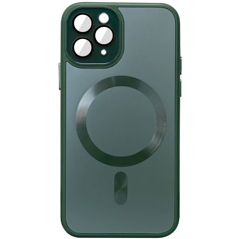 Силиконовый сапфировый чехол с защитой камеры на с MagSafe на Apple iPhone 11 Pro Max (6.5") (Зеленый / Forest green), Зелений / forest green
Силиконовый сапфировый чехол с защитой камеры на с MagSafe на Apple iPhone 11 Pro Max (6.5") (Зеленый / Forest green), Зелений / forest green