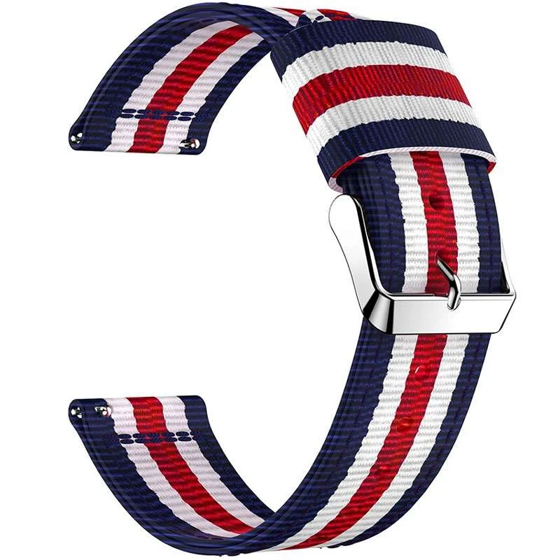 Ремешок для Samsung Gear S3/S2 Sport Nylon Stripe 22mm (Бело - Красный), Біло - червоний
Ремешок для Samsung Gear S3/S2 Sport Nylon Stripe 22mm (Бело - Красный), Біло - червоний