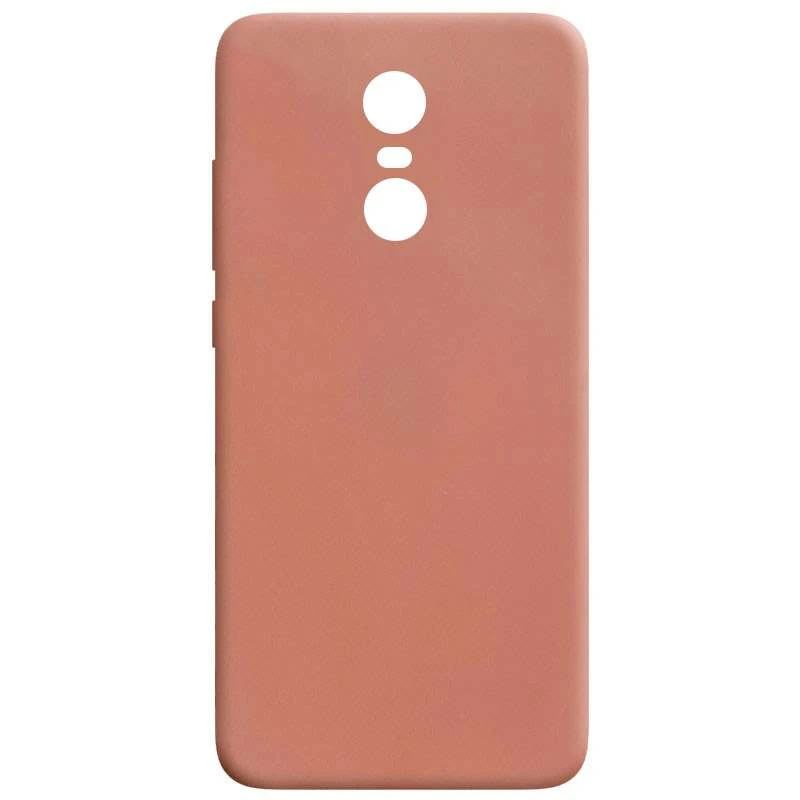 Кольоровий силіконовий чохол на Xiaomi Redmi 5 Plus / Redmi Note 5 (Single Camera) (Rose Gold)
Кольоровий силіконовий чохол на Xiaomi Redmi 5 Plus / Redmi Note 5 (Single Camera) (Rose Gold)