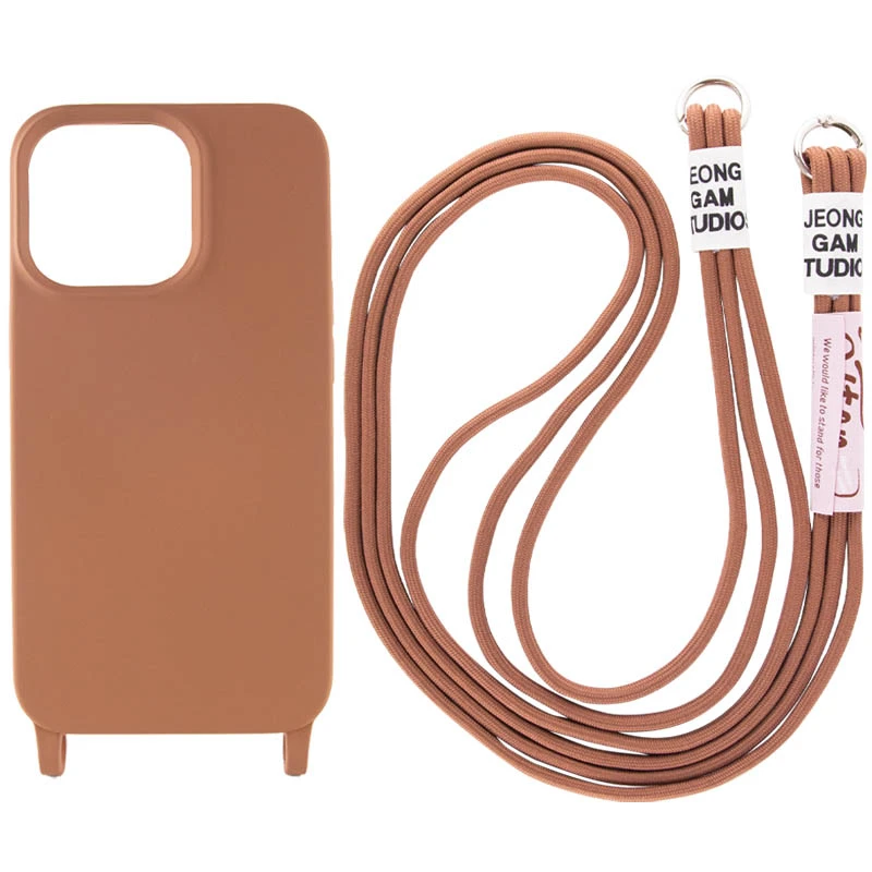 Чохол Cord case з кольоровим ремінцем на Apple iPhone 13 Pro Max (6.7") (Коричневий)
Чохол Cord case з кольоровим ремінцем на Apple iPhone 13 Pro Max (6.7") (Коричневий)