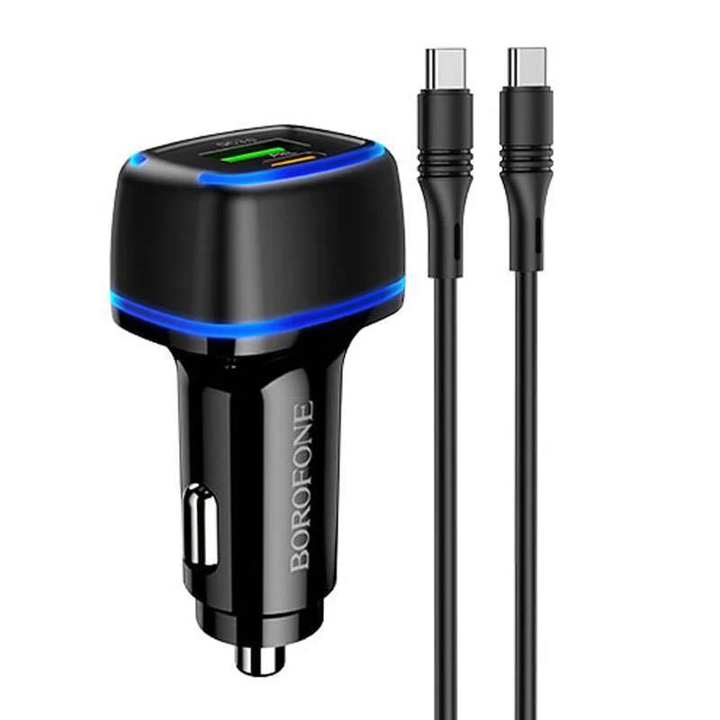 АЗУ Borofone BZ14A PD20W+QC3.0 (1Type-C/1USB/3A) + Type-C to Type-C (Черный), Чорний
АЗУ Borofone BZ14A PD20W+QC3.0 (1Type-C/1USB/3A) + Type-C to Type-C (Черный), Чорний
