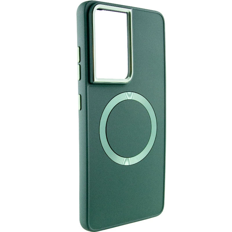 TPU чехол Bonbon с металлическими кнопками та MagSafe на Samsung Galaxy S22 Ultra (Зеленый / Army Green), Зелений / army green
TPU чехол Bonbon с металлическими кнопками та MagSafe на Samsung Galaxy S22 Ultra (Зеленый / Army Green), Зелений / army green
