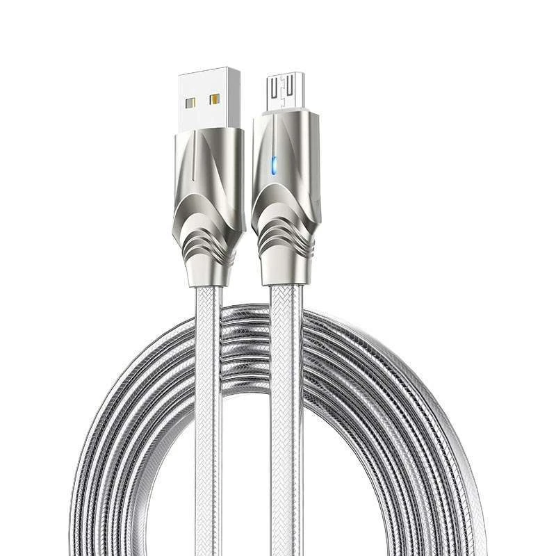 Дата кабель Borofone BU12 Synergy USB to MicroUSB (1.2m) (Серебряный), Срібний
Дата кабель Borofone BU12 Synergy USB to MicroUSB (1.2m) (Серебряный), Срібний