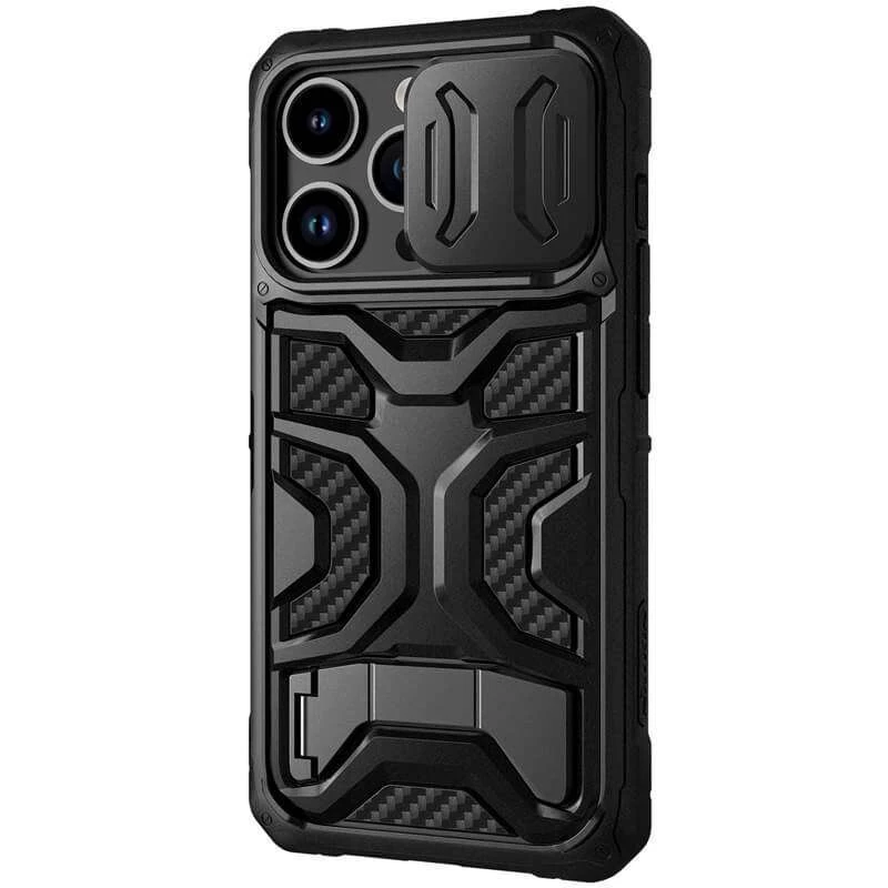 TPU+PC чехол Nillkin CamShield Adventurer Pro с шторкой на камеру для Apple iPhone 14 Pro (6.1") (Armor Black)
TPU+PC чехол Nillkin CamShield Adventurer Pro с шторкой на камеру для Apple iPhone 14 Pro (6.1") (Armor Black)