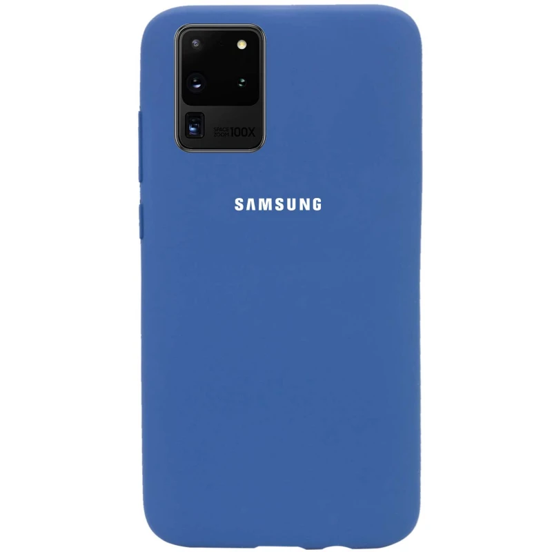 Чохол Silicone Case з закритим низом на Samsung Galaxy S20 Ultra (Синій / Navy Blue)
Чохол Silicone Case з закритим низом на Samsung Galaxy S20 Ultra (Синій / Navy Blue)