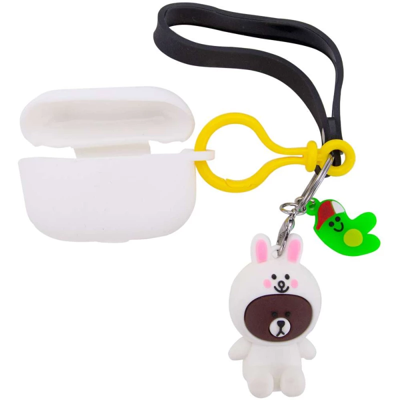 Силиконовый футляр Cute Charm для наушников AirPods Pro (Медведь в костюме / Белый), Ведмідь в костюмі / білий
Силиконовый футляр Cute Charm для наушников AirPods Pro (Медведь в костюме / Белый), Ведмідь в костюмі / білий