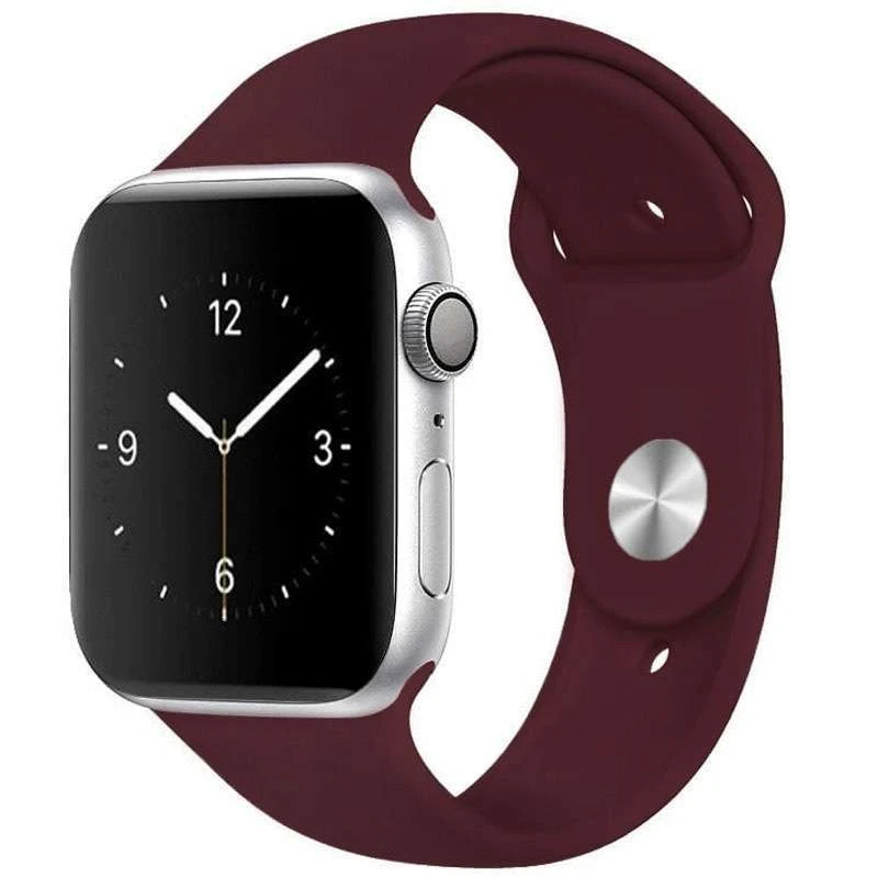 Силиконовый ремешок для Apple Watch Sport Band 42 / 44 (S/M & M/L) 3pcs (Бордовый / Dark Plum), Бордовий / dark plum
Силиконовый ремешок для Apple Watch Sport Band 42 / 44 (S/M & M/L) 3pcs (Бордовый / Dark Plum), Бордовий / dark plum