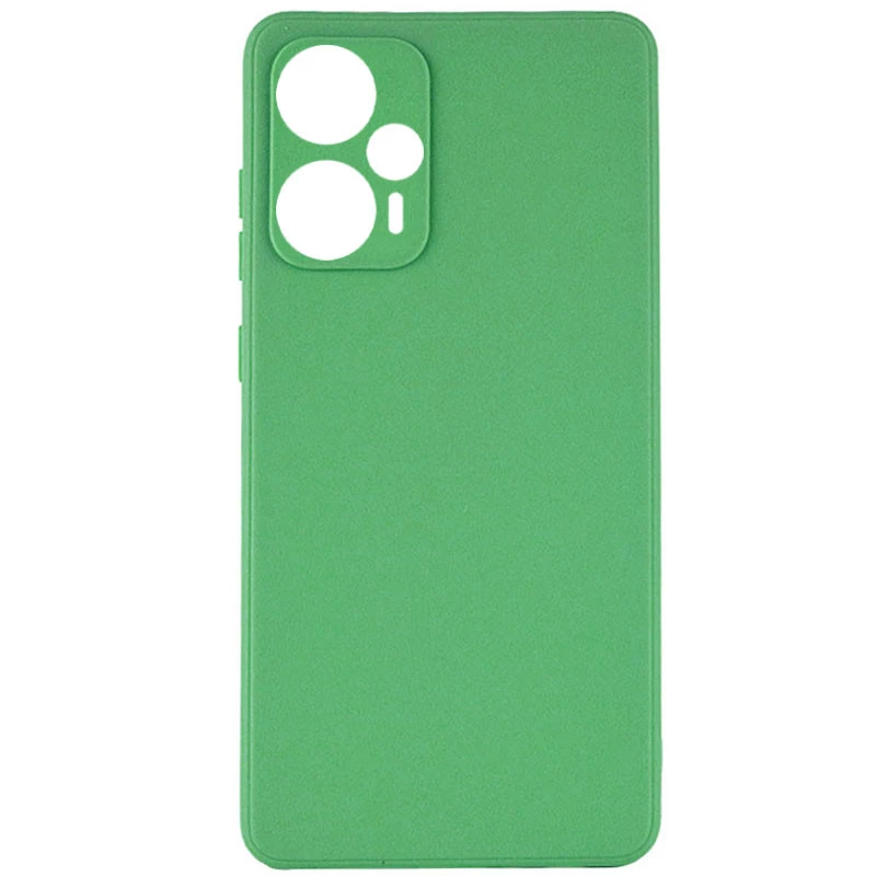 Цветной силиконовый чехол с защитой камеры для Xiaomi Poco F5 / Note 12 Turbo (Зеленый / Green), Зелений / green
Цветной силиконовый чехол с защитой камеры для Xiaomi Poco F5 / Note 12 Turbo (Зеленый / Green), Зелений / green