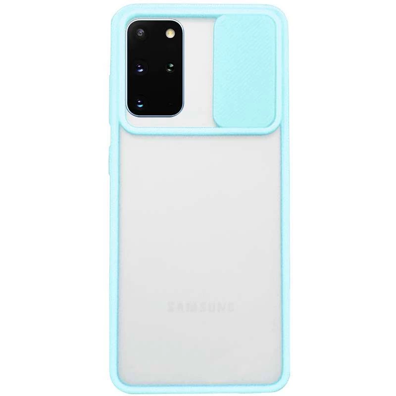 Матовий силіконовий чохол зі шторкою для камери на Samsung Galaxy S20+ (Бірюзовий)
Матовий силіконовий чохол зі шторкою для камери на Samsung Galaxy S20+ (Бірюзовий)