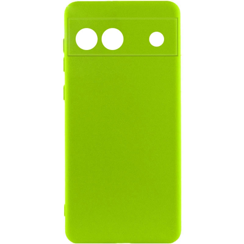 Чехол Silicone Case Lakshmi с закрытой камерой для Google Pixel 6a (Салатовый / Neon Green), Салатовий / neon green
Чехол Silicone Case Lakshmi с закрытой камерой для Google Pixel 6a (Салатовый / Neon Green), Салатовий / neon green