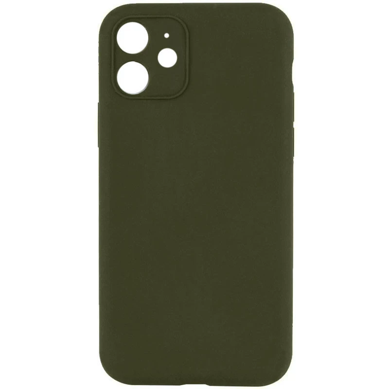 Чехол с защитой камеры Silicone Case Apple iPhone 12 (6.1") (Зеленый / Dark Olive), Зелений / dark olive
Чехол с защитой камеры Silicone Case Apple iPhone 12 (6.1") (Зеленый / Dark Olive), Зелений / dark olive