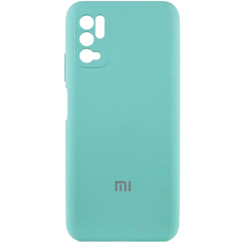 Чохол Silicone Case з закритим низом та захистом камери на Xiaomi Redmi Note 10 5G (Бірюзовий / Ice Blue)
Чохол Silicone Case з закритим низом та захистом камери на Xiaomi Redmi Note 10 5G (Бірюзовий / Ice Blue)