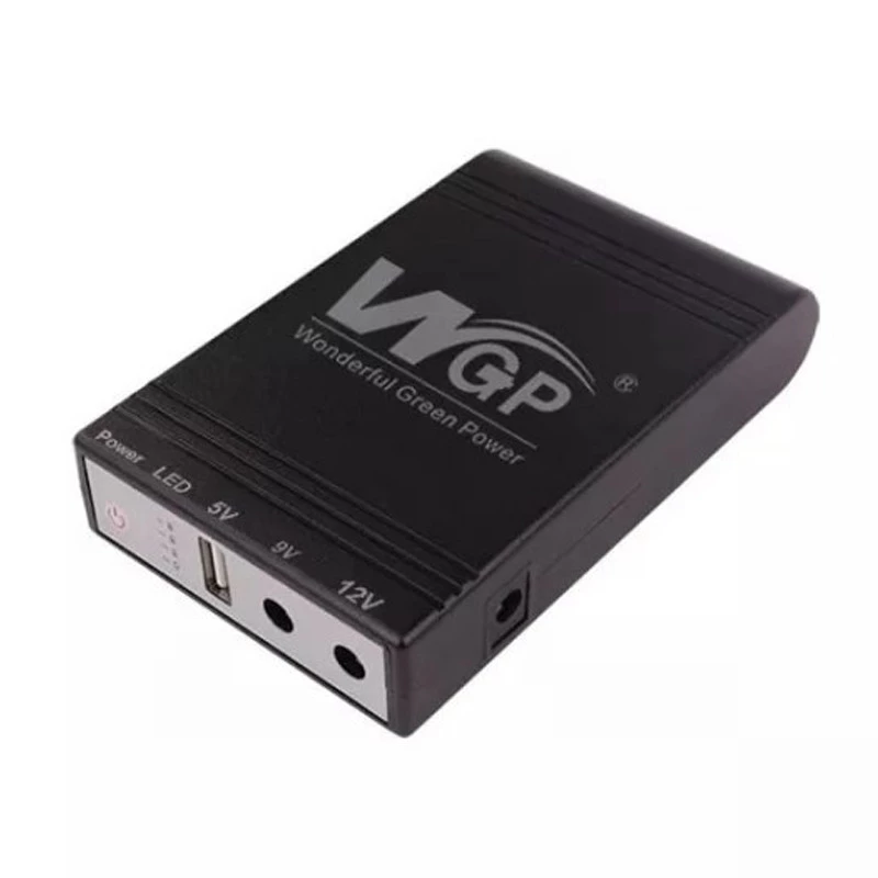 Источник бесперебойного питания WGP DC UPS для роутеров 5V/9V/12V 8800 mAh (Black)
Источник бесперебойного питания WGP DC UPS для роутеров 5V/9V/12V 8800 mAh (Black)