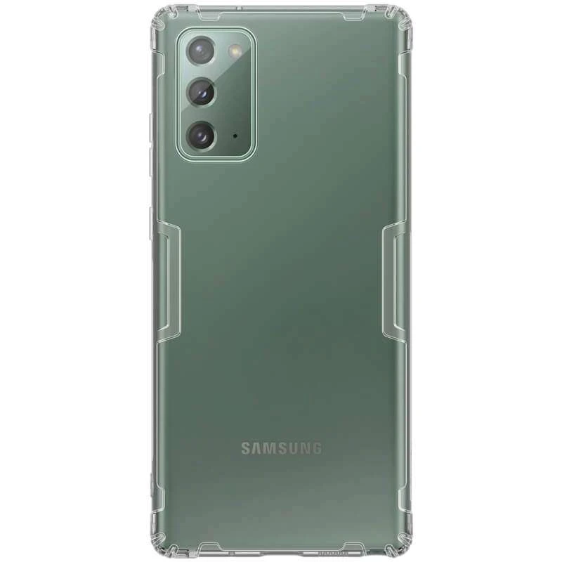 Ультратонкий силіконовий чохол Nillkin на Samsung Galaxy Note 20 (Сірий (прозорий))
Ультратонкий силіконовий чохол Nillkin на Samsung Galaxy Note 20 (Сірий (прозорий))