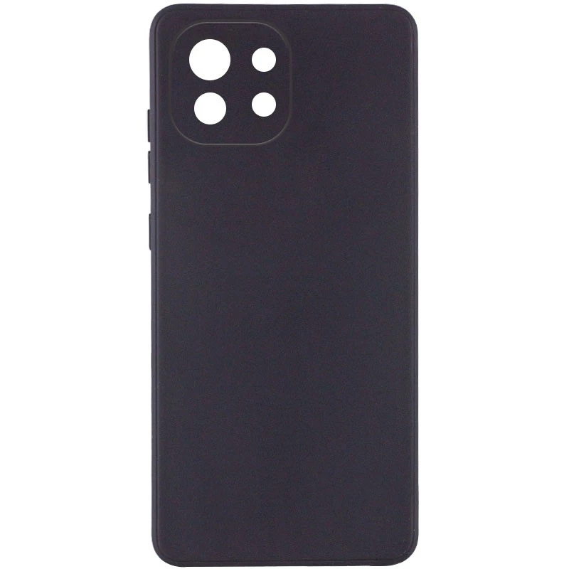 Кольоровий силіконовий чохол із захистом камери на Xiaomi Mi 11 Lite (Чорний / Black)
Кольоровий силіконовий чохол із захистом камери на Xiaomi Mi 11 Lite (Чорний / Black)