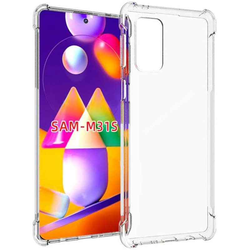 Силіконовий чохол з критими бортами на Samsung Galaxy M31s (Безбарвний (прозорий))
Силіконовий чохол з критими бортами на Samsung Galaxy M31s (Безбарвний (прозорий))