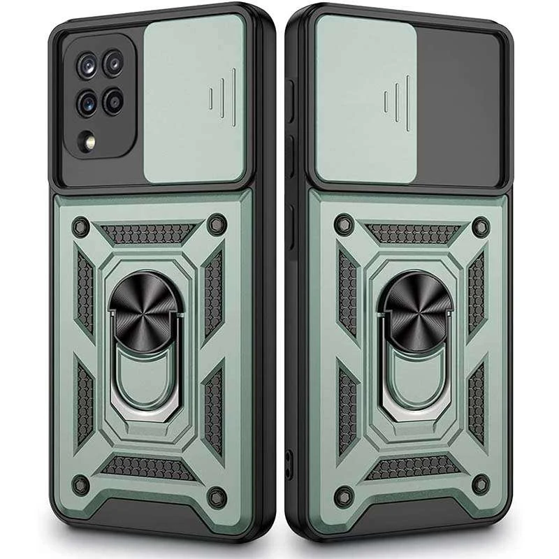 Ударопрочный чехол Serge Ring с защитой камеры для Samsung Galaxy M33 5G (Зеленый), Зелений
Ударопрочный чехол Serge Ring с защитой камеры для Samsung Galaxy M33 5G (Зеленый), Зелений