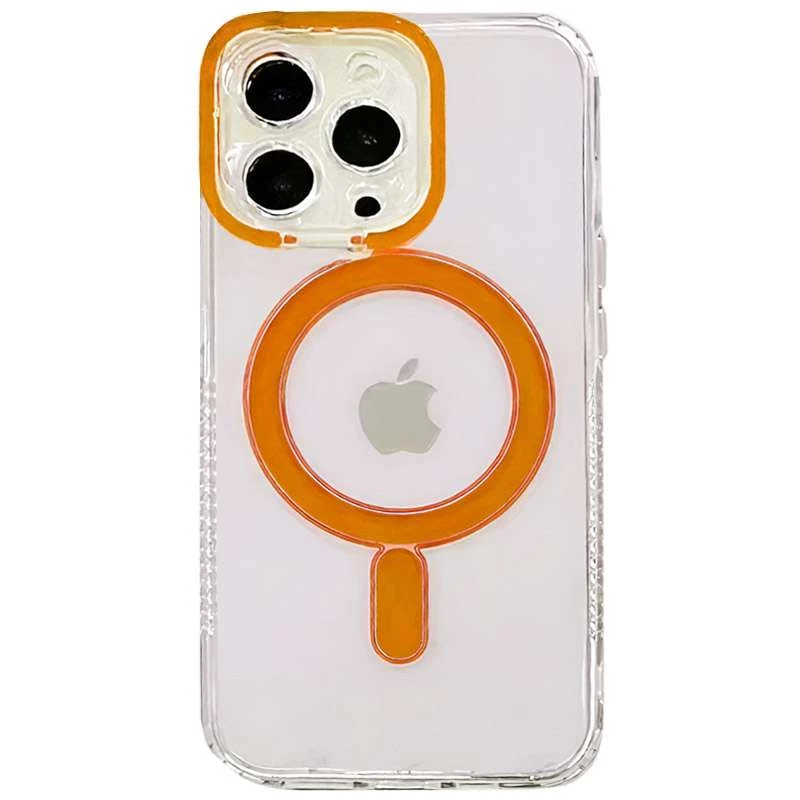 TPU чехол с цветной окантовкой камеры с MagSafe для Apple iPhone 14 Pro Max (6.7") (Желтый), Жовтий
TPU чехол с цветной окантовкой камеры с MagSafe для Apple iPhone 14 Pro Max (6.7") (Желтый), Жовтий