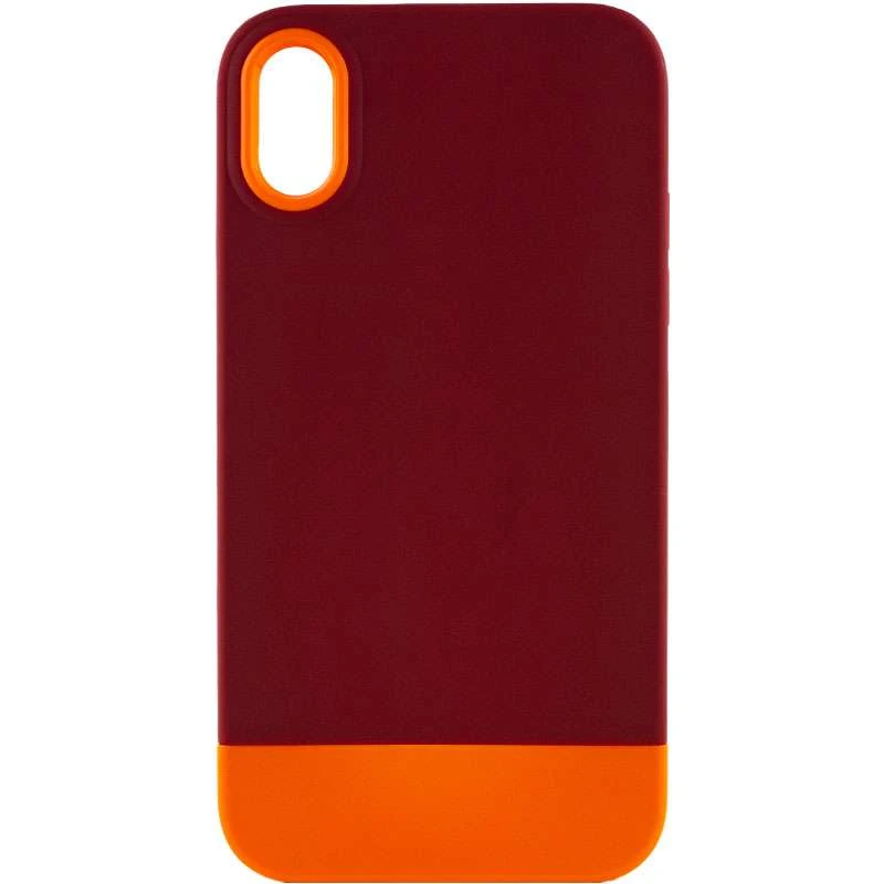 Двухцветный чехол Bichromatic для Apple iPhone XR (6.1") (Brown burgundy / Orange)
Двухцветный чехол Bichromatic для Apple iPhone XR (6.1") (Brown burgundy / Orange)