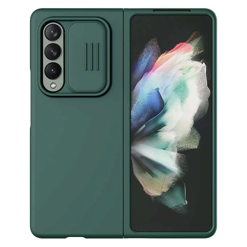 Силіконова накладка Nillkin зі шторкою для камери на Samsung Galaxy Z Fold3 (Dark Green)
Силіконова накладка Nillkin зі шторкою для камери на Samsung Galaxy Z Fold3 (Dark Green)