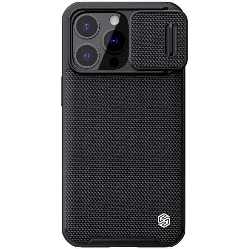 Текстурний чохол Nillkin TPU+PC зі шторкою для камери на Apple iPhone 13 Pro Max (6.7") (Чорний)
Текстурний чохол Nillkin TPU+PC зі шторкою для камери на Apple iPhone 13 Pro Max (6.7") (Чорний)