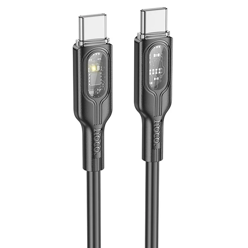 Дата кабель Hoco U120 Transparent explore intelligent power-off PD 60W Type-C to Type-C (1.2m) (Black)
Дата кабель Hoco U120 Transparent explore intelligent power-off PD 60W Type-C to Type-C (1.2m) (Black)