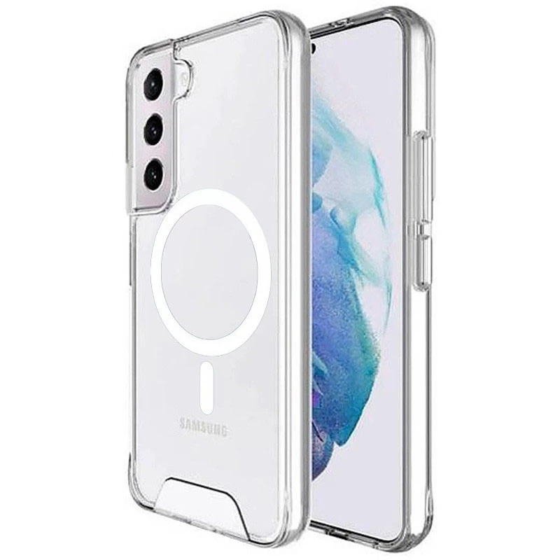 Силиконовый чехол Space Case с MagSafe для Samsung Galaxy S21 FE (Прозрачный), Прозорий
Силиконовый чехол Space Case с MagSafe для Samsung Galaxy S21 FE (Прозрачный), Прозорий