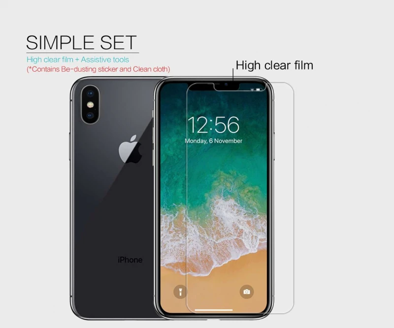 Защитная плёнка Nillkin Crystal для Apple iPhone 11 Pro Max (6.5") (Анти-отпечатки), Антивідбитки
Защитная плёнка Nillkin Crystal для Apple iPhone 11 Pro Max (6.5") (Анти-отпечатки), Антивідбитки