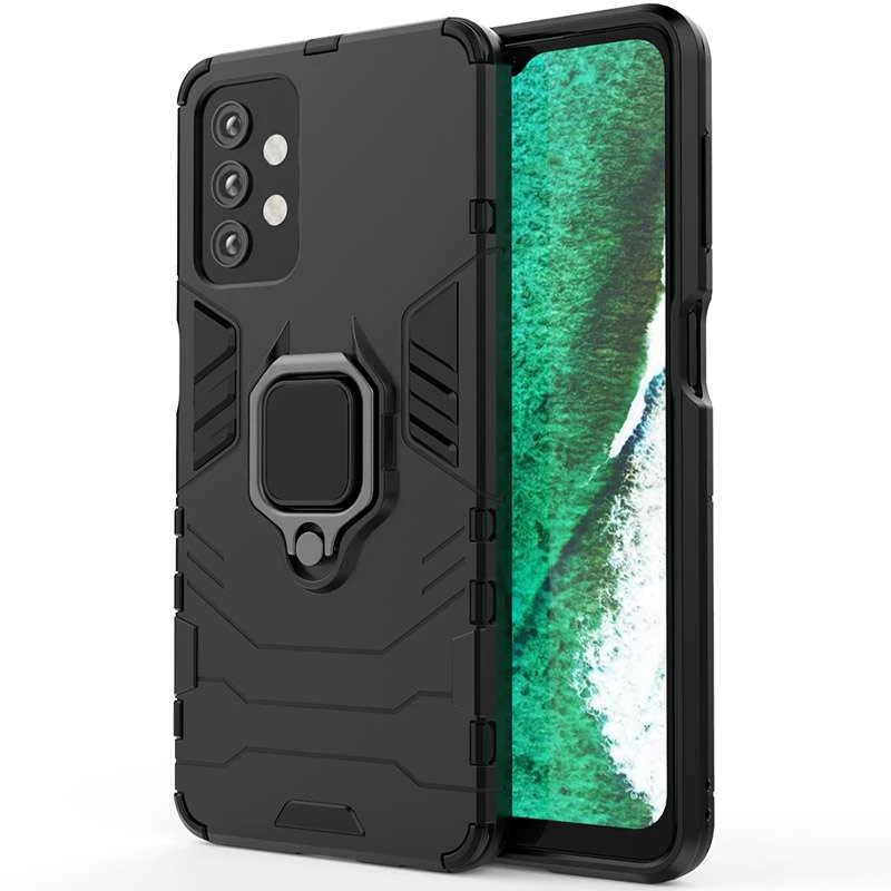Противоударный чехол Transformer с кольцом для Samsung Galaxy A53 5G (Черный / Soul Black), Чорний / soul black
Противоударный чехол Transformer с кольцом для Samsung Galaxy A53 5G (Черный / Soul Black), Чорний / soul black