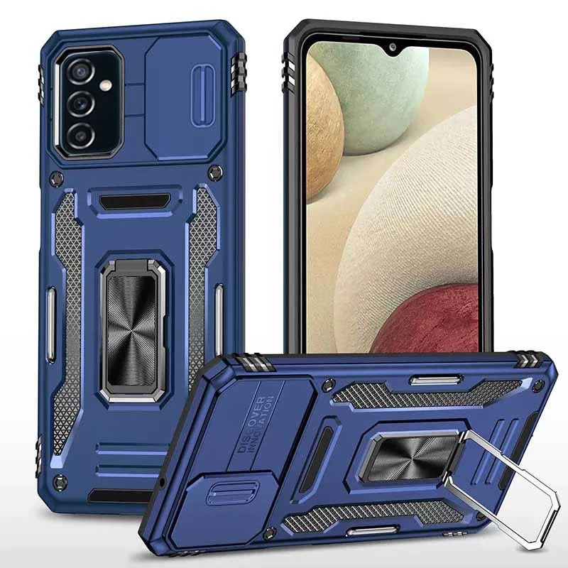 Ударопрочный чехол Square Ring c шторкой на камеру для Samsung Galaxy M14 5G (Синий / Navy), Синій / navy
Ударопрочный чехол Square Ring c шторкой на камеру для Samsung Galaxy M14 5G (Синий / Navy), Синій / navy