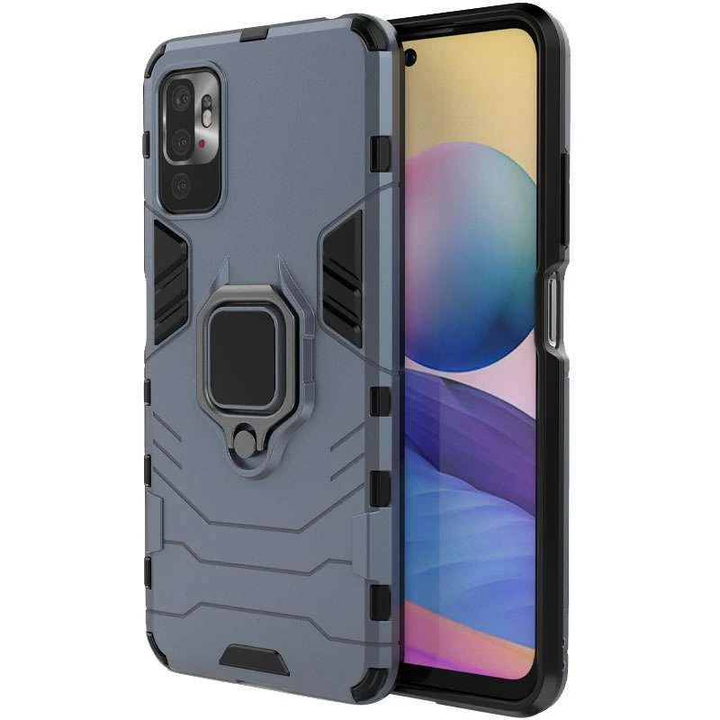 Противоударный чехол Transformer с кольцом для Xiaomi Poco M3 Pro 4G / 5G (Серый / Metal slate), Сірий / metal slate
Противоударный чехол Transformer с кольцом для Xiaomi Poco M3 Pro 4G / 5G (Серый / Metal slate), Сірий / metal slate