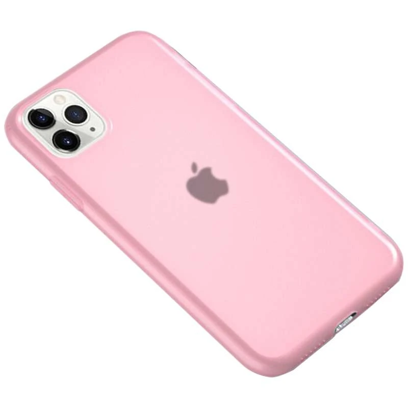 Силіконовий матовий напівпрозорий чохол на Apple iPhone 11 Pro (5.8") (Рожевий / Pink)
Силіконовий матовий напівпрозорий чохол на Apple iPhone 11 Pro (5.8") (Рожевий / Pink)