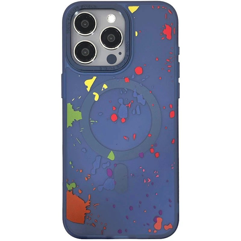 Чохол абстракція малювання з MagSafe на Apple iPhone 14 Pro Max (6.7") (Dark blue)
Чохол абстракція малювання з MagSafe на Apple iPhone 14 Pro Max (6.7") (Dark blue)