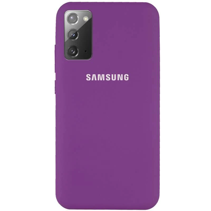 Чохол Silicone Case з закритим низом на Samsung Galaxy Note 20 (Фіолетовий / Grape)
Чохол Silicone Case з закритим низом на Samsung Galaxy Note 20 (Фіолетовий / Grape)