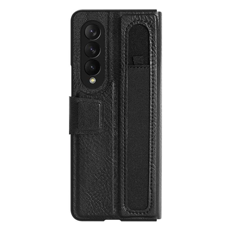 Шкіряна накладка Nillkin Aoge (з тримачем ручки) на Samsung Galaxy Z Fold3 (Чорний)
Шкіряна накладка Nillkin Aoge (з тримачем ручки) на Samsung Galaxy Z Fold3 (Чорний)