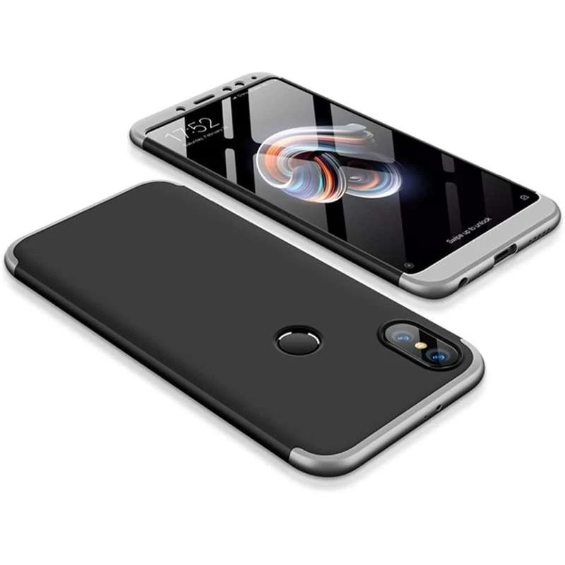 Чохол з захистом 360 градусів GKK на Xiaomi Redmi Note 5 Pro / Note 5 (AI Dual Camera) (Чорний / Срібний)
Чохол з захистом 360 градусів GKK на Xiaomi Redmi Note 5 Pro / Note 5 (AI Dual Camera) (Чорний / Срібний)