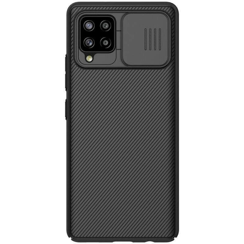 Карбована накладка Nillkin зі шторкою для камери на Samsung Galaxy A22 5G (Чорний / Black)
Карбована накладка Nillkin зі шторкою для камери на Samsung Galaxy A22 5G (Чорний / Black)