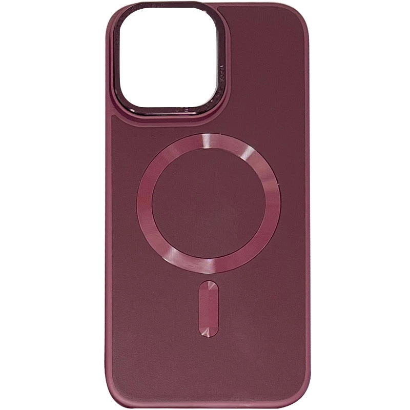 Шкіряний чохол Bonbon з металевими кнопками та MagSafe на Apple iPhone 13 Pro Max (6.7") (Бордовий / Plum)
Шкіряний чохол Bonbon з металевими кнопками та MagSafe на Apple iPhone 13 Pro Max (6.7") (Бордовий / Plum)
